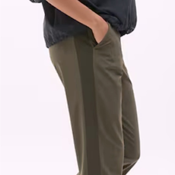 Athleta Brooklyn ankle pants moss size 8 - Picture 3 of 7